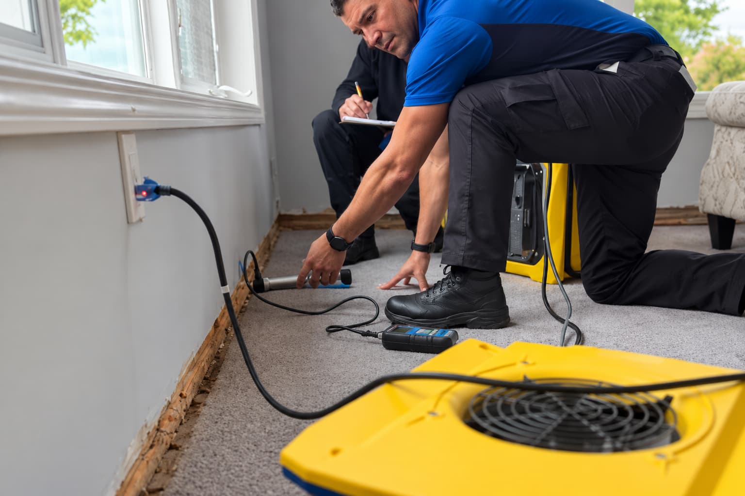 Emergency water damage restoration in Littleton CO