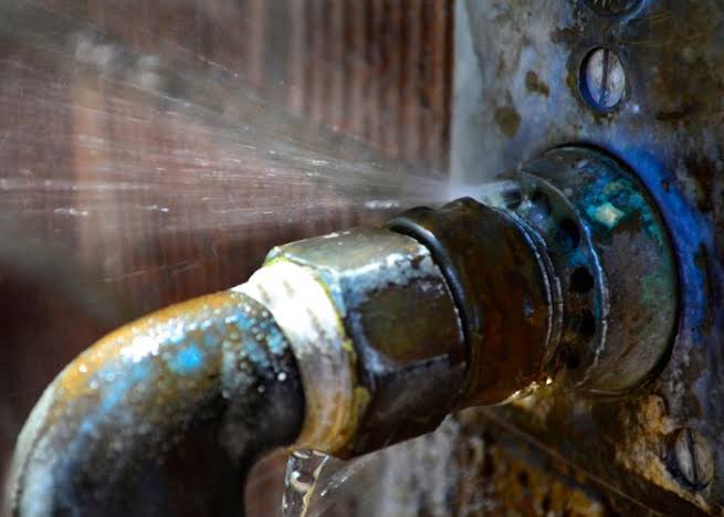 Burst pipe water damage in Littleton CO